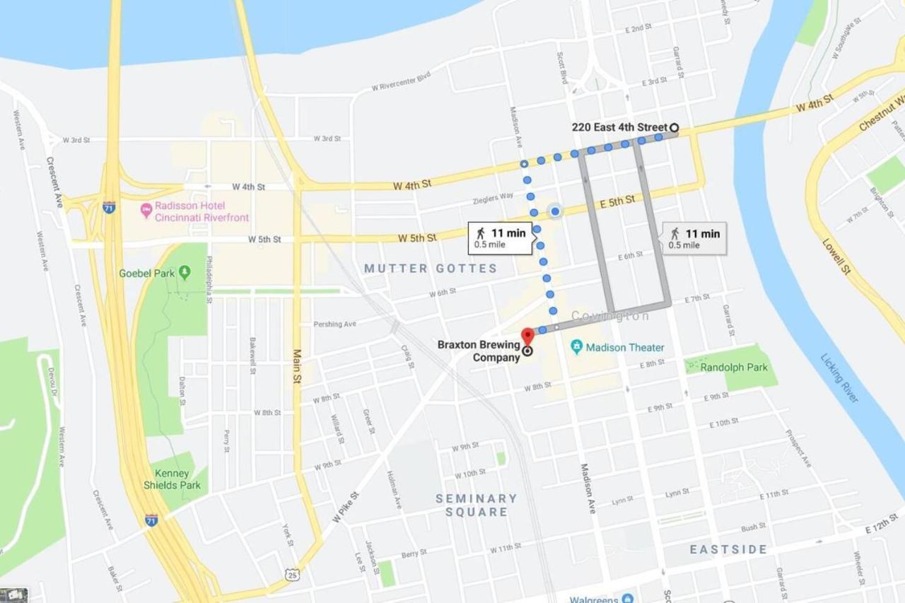 Translucency Bnb, Less Than A Mile From Us Bank Arena! Covington Exteriör bild